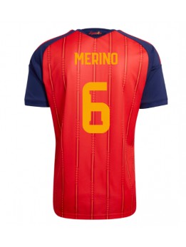 Spanien Mikel Merino #6 Heimtrikot WM 2026 Kurzarm Spanien Mikel Merino #6 Heimtrikot WM 2026 Kurzarm